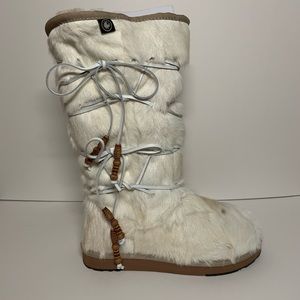 AU&MU australia Sheepskin Fur Winter Boots